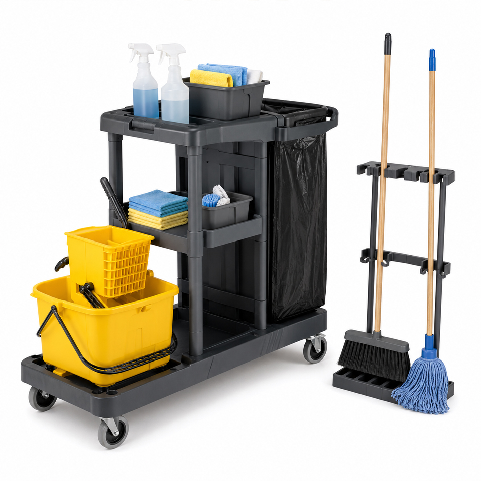 Janitorial Carts & Supply Holders