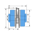 Hi-Lo DCW1270 X 1 1/8 HIL12701 1/8